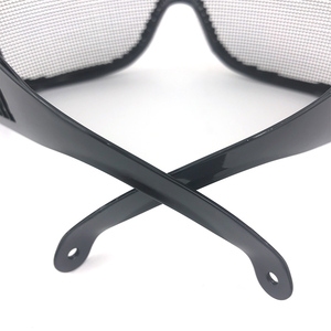<span class=keywords><strong>Gafas</strong></span> <span class=keywords><strong>de</strong></span> malla metálica con certificación ANT5PPE CE EN166, protección ocular para trabajos forestales contra impactos. - Product Image 4