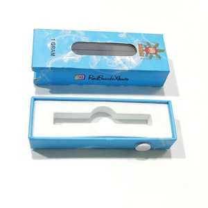 Hot Sale CR Cart Child-Resistant Paper Packaging Drawer <b>Box</b> Roll Container Window Design Sponge Liner Cardboard Holder Embossing - Product Image 4