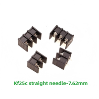Borniers de barrière à vis en fer, cuivre, nickelé, pour PCB, 300V 20A, modèles KF25C-7.62 /35C-8.25/45C-9.5/55C-10/65C-11
