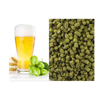 Houblons en granulés à haute teneur en acide, extrait de houblon en cascade, granulés de houblon pour la bière, fournis directement par l'usine