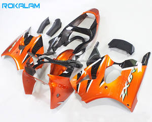 Carénages orange-or pour Kawasaki Ninja ZX-6R 2000 2001 <span class=keywords><strong>2002</strong></span> Kit carrosserie de moto <span class=keywords><strong>ZX6R</strong></span> 00 01 02 ZX636 <span class=keywords><strong>636</strong></span> Pièces de rechange ABS - Product Image 1