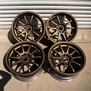 Jante forgée SHIN-129 18x9.5 +25 +38 5x112 5x120 en alliage bronze personnalisé CE28N pour <span class=keywords><strong>VW</strong></span> MK8 GTI 350Z 370Z GR86 WRX STI BRZ Civic - Product Image 3