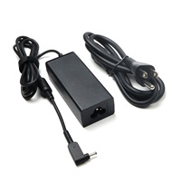 Adaptador de Corriente para Portátil de 45W 19V 2.37A, Conector CC de 3.0*1.1mm, Cargador de Repuesto Compatible con Fuente de Alimentación para Computadora Portátil