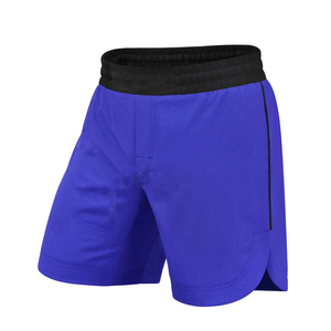 Shorts Deportivos para Mujer, Color Azul Rey, para MMA, Secado Rápido, Ligeros, Transpirables, de Poliéster, Corte Regular, para Entrenamiento Atlético - Product Image 1
