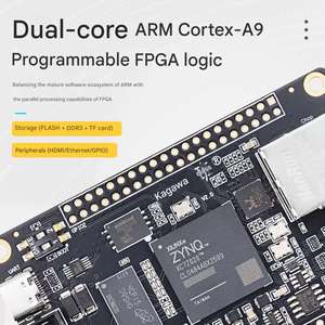 บอร์ดพัฒนา ZYNQ-7020 โมดูล FPGA คอร์แบบดูอัลคอร์ ARM Cortex-A9 บอร์ดระบบการเรียนรู้แบบฝังตัว - Product Image 4