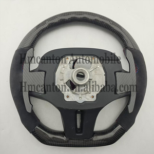 Volante Deportivo de Fibra de Carbono y Alcántara con LED para BMW G20 G30 G01 Serie 3 Serie 5, Precio al por Mayor - Product Image 5