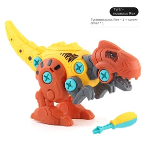 2025 xuyên biên giới trẻ em tự làm Lắp ráp khối xây dựng Nut tháo gỡ kết hợp câu đố cho khủng long động vật tự làm Khủng Long - Product Image 6