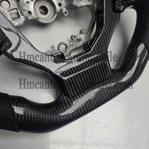 Nuevo Producto, Volante Deportivo de Fibra de Carbono con Empuñadura de Cuero Perforado para Lexus ES250 RX300 RX - Product Image 6