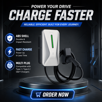 Chargeur EV AC de type 2 Xingke X8, 7 kW, 32 A, borne de recharge murale, stations de recharge murales, OCPP, domicile