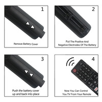 Télécommande universelle SAMSUNG avec portée de 8 à 12 m pour téléviseurs Samsung LED/LCD
