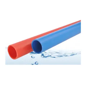 16mm 20mm 25mm 32mm 40mm Plastic PVC Rigid Electrical Conduit Pipes Insulating flame retardant UPVC Conduit pipe Electric