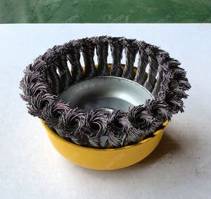 Hot Sale Industrial Grade DIY Steel <b>Wire</b> Cup <b>Brush</b> for Polishing & Grinding OEM/ODM Customizable - Product Image 4