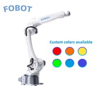 Robot industriel FOBOT à 6 axes, charge utile de 10 kg, manutention de haute précision, tri, inspection, étiquetage, assemblage, boîte de vitesses PLC, IP67