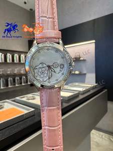 Relojes de cuero impermeables para mujer, relojes de mujer de marca superior, reloj de cuarzo con esfera de diamantes a la moda de lujo, reloj Monte para mujer - Product Image 5