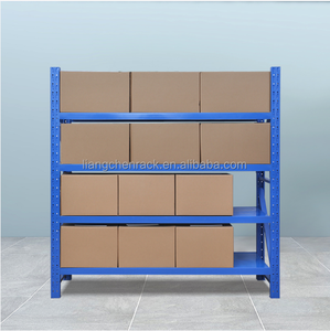 Étagères de stockage industrielles robustes, rayonnages réglables avec revêtement époxy, antirouille, pour la logistique d'usine, le garage à domicile - Product Image 1