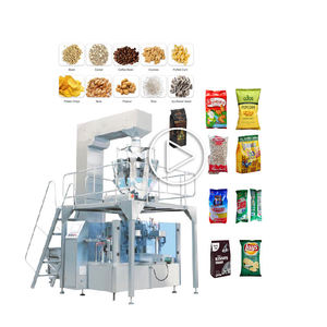 HL8DK 250-3000g Automatic Pre Made Bag Vertical Bag Filling Machine Wrapping Gluing Food Grade PLC Controlled High-Accuracy - Product Image 1