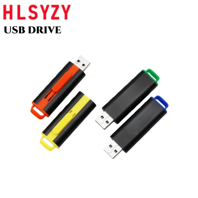 New Custom USB Flash Drive Memory Stick Brand Pen Drive 64GB High Speed Slider Flash Disk  USB Flash Drive