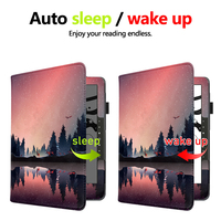 Casing Khusus untuk InkBOOK Solaris Color E-reader, Tali Tangan Silkscreen & Penutup Lipat, Pencetakan UV & Logo yang Dipersonalisasi