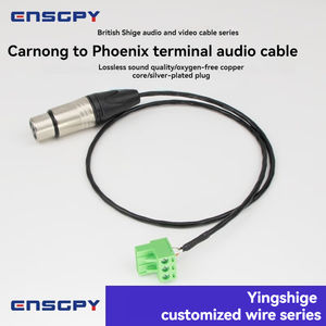 Steck kabel mit abnehmbarem digitalem Audio prozessor modul 6,5-Zoll-XLR-bis 3,5-Zoll-/3-poliger Adapter PCB-Adapter und-Anschlüsse - Product Image 3