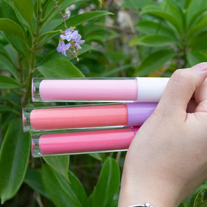 Tubo de brillo de labios rosa, brillo de labios hidratante, brillo de labios vegano, Etiqueta Privada, listo para enviar bajo pedido, disponible - Product Image 5