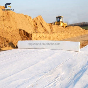 Tissu de drainage <span class=keywords><strong>géotextile</strong></span> non tissé <span class=keywords><strong>Bidim</strong></span>, matériau industriel pour la construction routière urbaine, certifié ISO9001, garantie 5 ans - Product Image 1