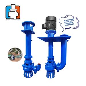 Bomba centrífuga semisumergible de servicio pesado de 5HP 10HP para plataforma de perforación, bomba sumergible individual de 3 pulgadas para riego de medios líquidos - Product Image 4