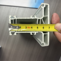 Fenêtre coulissante en PVC à double vitrage isolant avec cadre multi-chambres pour cuisine d'appartement, insonorisée, fabricant certifié ISO9001