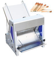 Trancheuse à pain électrique automatique en acier inoxydable pour boulangerie