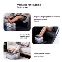 Repose-pieds gonflable portable, siège gonflable, repose-jambes de voyage, chaise réglable en hauteur, canapé pour avion, train à grande vitesse