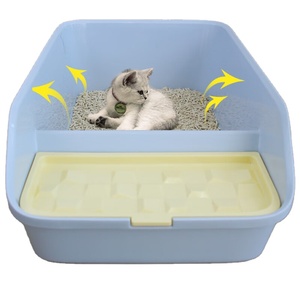 Plastic Large Cat Litter Box china supplier