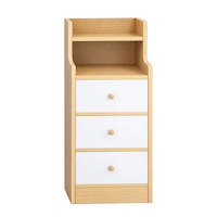Table de Chevet OEM 3 Tiroirs 30CM – Meuble de Rangement Multifonctionnel Moderne et Minimaliste pour Appartement et Chambre à Coucher
