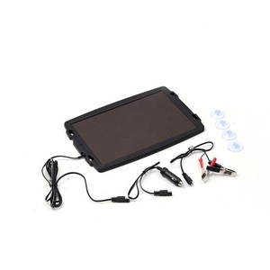 Panneaux solaires en <span class=keywords><strong>silicium</strong></span> <span class=keywords><strong>amorphe</strong></span> 4W, chargeur de batterie portable, mainteneur de charge pour voiture - Product Image 1