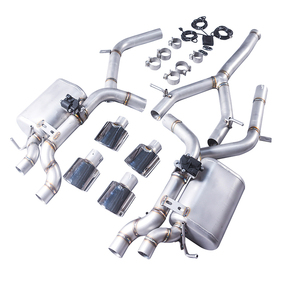 Système d'échappement Catback de haute qualité pour <span class=keywords><strong>Mercedes</strong></span>-Benz Classe C 2008-2014 C180 C200 W204 2.0T, avec quatre sorties d'échappement assorties, effet <span class=keywords><strong>C63</strong></span> - Product Image 3