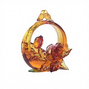 Artfamily, Tema de Aves con Temática Animal, Realista, Personalizado con Artesanías de Cristal Colorido para Decoración del Hogar - Product Image 3