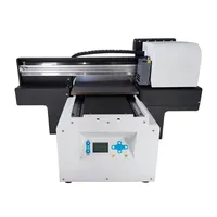 Audley 2 Head F1080 Printer Flatbed Uv A3 Kualitas Tinggi dengan Warna dan Putih untuk Pencetakan Uv Dtf