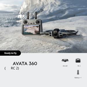 <span class=keywords><strong>Drone</strong></span> FPV Avata 360 original <span class=keywords><strong>avec</strong></span> télécommande DJ RC 2, 8K 60fps HDR 360 °   Caméra panoramique O4+ <span class=keywords><strong>avec</strong></span> transmission vidéo, quadricoptère - Product Image 2