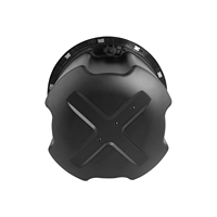 Altavoz Coaxial de Techo Profesional de 8 Pulgadas y 100 W de Potencia, Sin Marco, con Cable de Seguridad, 100 V o 8 Ω y Alta Salida de SPL para Sistema de PA