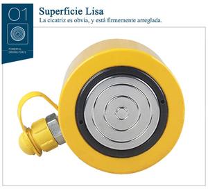 DOOROOM Vérins <span class=keywords><strong>de</strong></span> voiture à simple effet en acier <span class=keywords><strong>de</strong></span> 20 tonnes Vérins hydrauliques bon marché avec piston creux pour <span class=keywords><strong>porte</strong></span> et <span class=keywords><strong>garage</strong></span> - Product Image 5