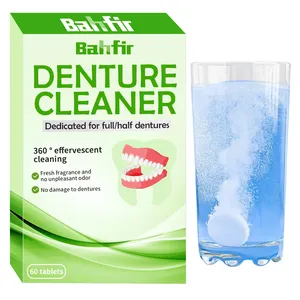 Wholesale Label Retainer Cleaner Tablets Bulk and Private Product for Dental and Denture Teeth Cleaning and Oral Care Solution