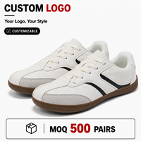 Baskets décontractées pour hommes, style allemand, en polyuréthane, à lacets, antidérapantes, collection automne, style designer, OEM ODM, marque privée