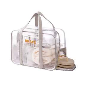 Bolsa de Playa Portátil de PVC con Compartimento Impermeable para Trajes de Baño, Cosméticos, Artículos de Aseo, Zapatos, Natación y Almacenamiento - Product Image 2