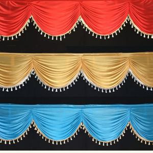 <span class=keywords><strong>ผ้า</strong></span><span class=keywords><strong>ม่าน</strong></span>ตกแต่งลายคลื่น<span class=keywords><strong>ผ้า</strong></span>ไหมน้ำแข็งพื้นหลังสำหรับ<span class=keywords><strong>จัด</strong></span>เลี้ยงร้านอาหารกลางแจ้งสไตล์ทันสมัย - Product Image 1