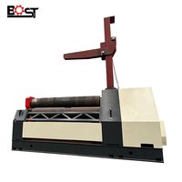 NJBOST – Machine à cintrer les tôles CNC, 6x2000mm, 4 rouleaux, pour tôles d'acier – Vente directe fabricant