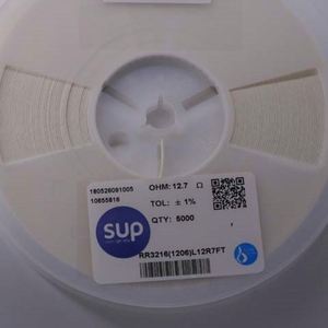 Whole Sale RR3216 1206L12R7FT 1206 3216 Resistors Chip Resistors SMD Resistors 12.7ohm 1% 1/4W Thick Film Resistor - Product Image 1