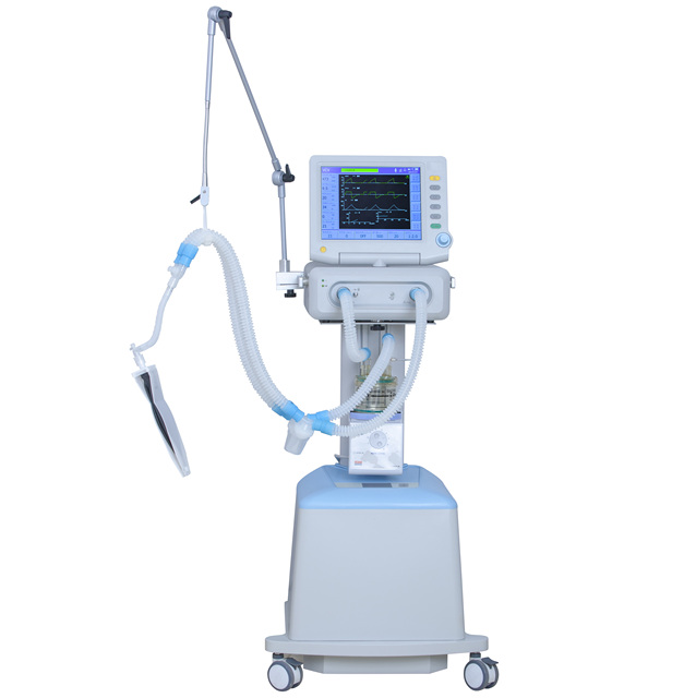 Automatic Portable ICU Ventilator Oxygen Breathing Equipment for Veterinary Hospital Use