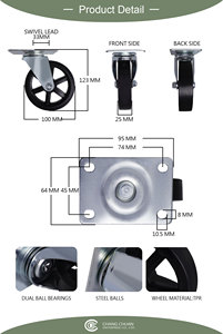 4 roulettes Home Depot - Product Image 6