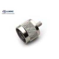 Conector de abrazadera macho/hembra tipo N de alto rendimiento de fábrica para cable RG58