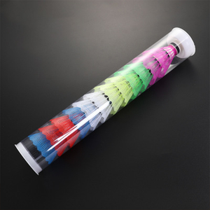Wirtschaft licher Kunststoff Badminton Federball, Kinder bunte Spielzeug Badminton Bälle, 1 Dutzend Mix Colol in <span class=keywords><strong>Tupe</strong></span> Willkommen Zoll - Product Image 2