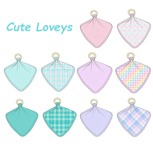 Bavoirs en bambou/soie de <span class=keywords><strong>lait</strong></span> pour bébés et enfants, motifs mignons et colorés, best-sellers Kouzi, unisexes - Product Image 3
