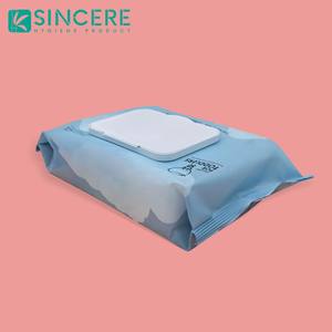 Lingettes humides pour bébé Sinceresafer écologiques, antibactériennes, jetables, non tissées, pour peaux sensibles, type de paquet personnalisable, vente en gros - Product Image 1